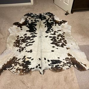 Authentic Cowhide Rug, Large Cowhide Leather 🐄